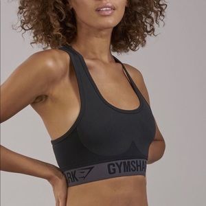 NWT Gymshark Black Flex Sports Bra